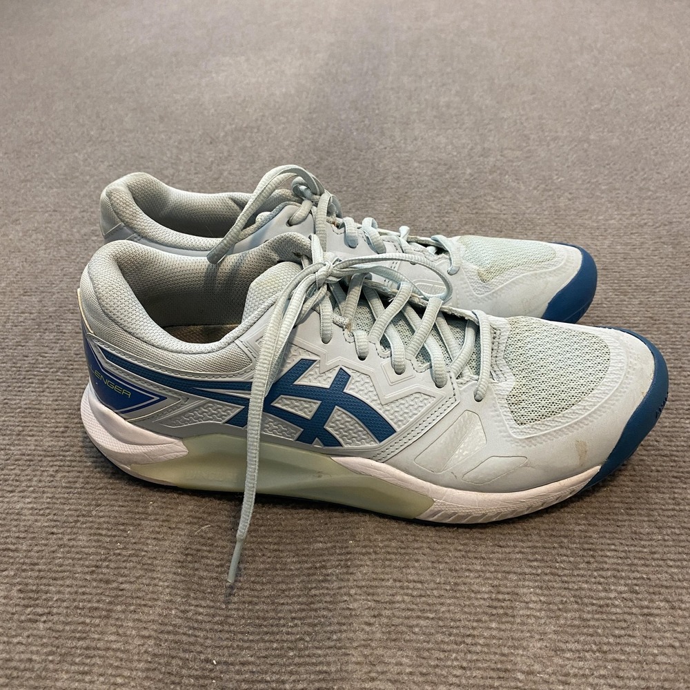 ASICS GEL-Challenger Shoes Womens Size 10 Blue Tennis Mesh Cushioned Sneakers